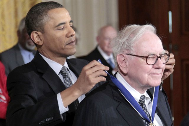 Barack Obama and Warren Buffett: Advocates of the "Buffet Rule"